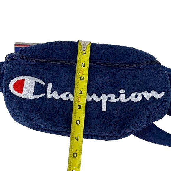 CHAMPION Sling Bag Fanny Pack Travel Adjustable Waist Sherpa Big Script LOGO - Picture 6 of 6